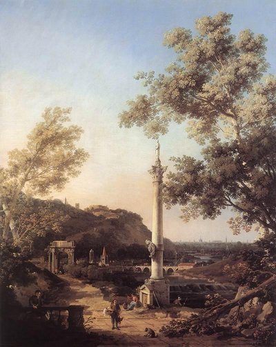 Capriccio alkotó: Giovanni Antonio Canal